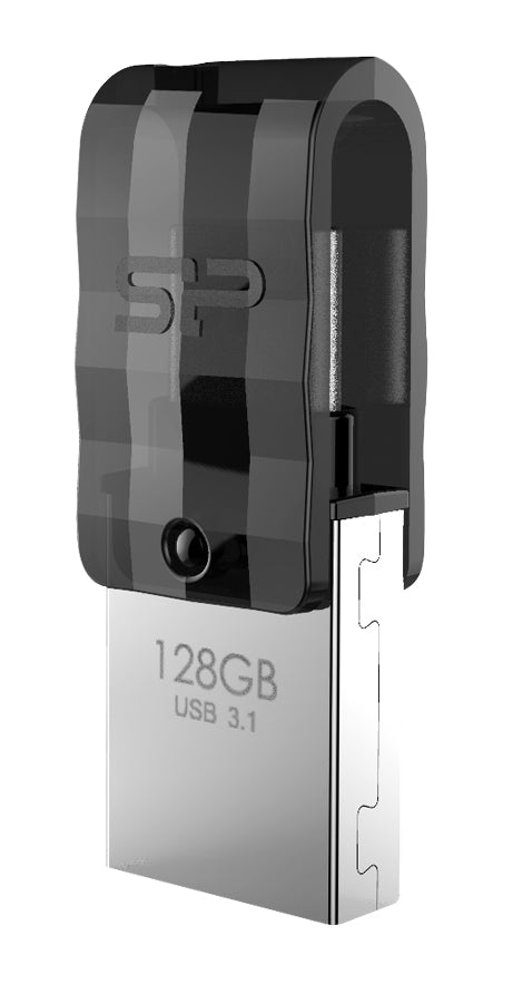 C31 128GB/Silicon-Power OTG Type C 128GB . Mobile C31 FLASH DRIVE / 128GB