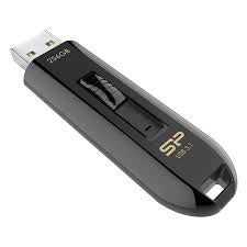 BLAZE B21 256GB/Silicon-Power USB Flash Memory 256GB . B21 Flash Memory / Black / 256GB