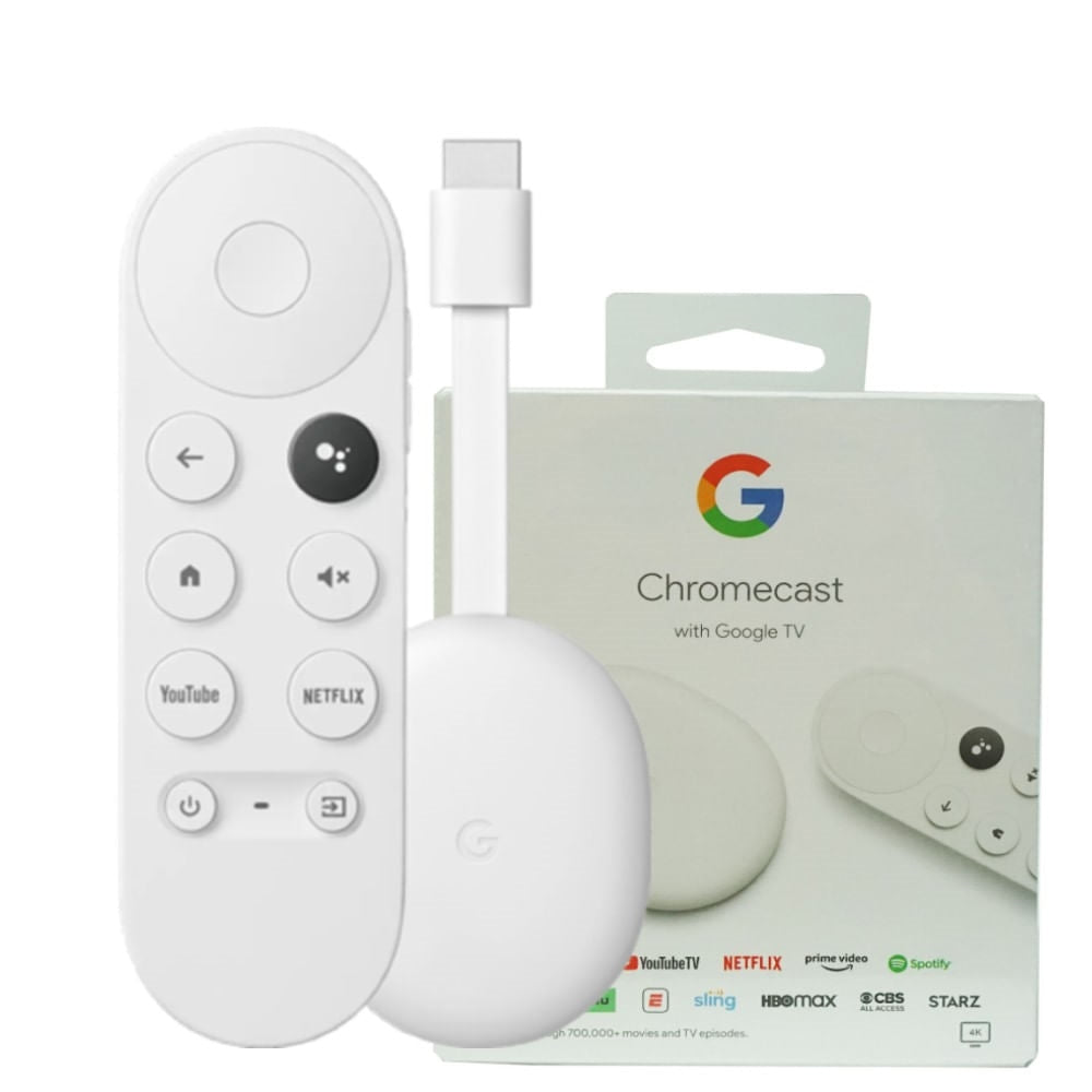 Google Chromecast With Google Tv 2020 - 4K Hdr