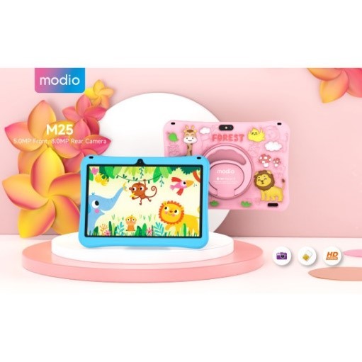 M25/MODIO TABLETS M25 KIDS 6GB 256 GB 10.1"  5G WIFI +SIM CARD PINK