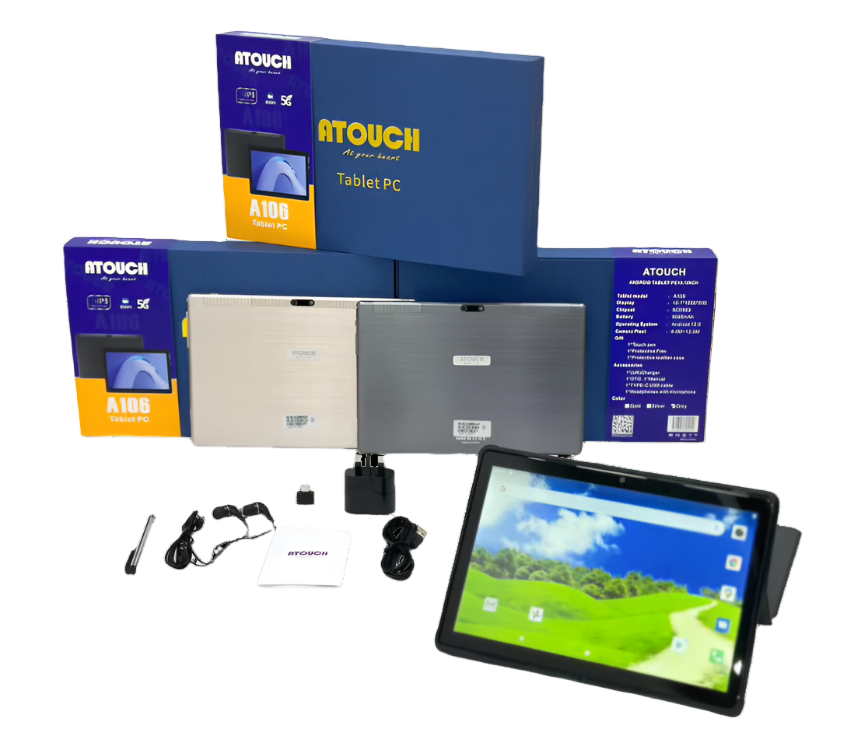 Atouch Tablet Pc, 2GB & 32GB, MultiColor