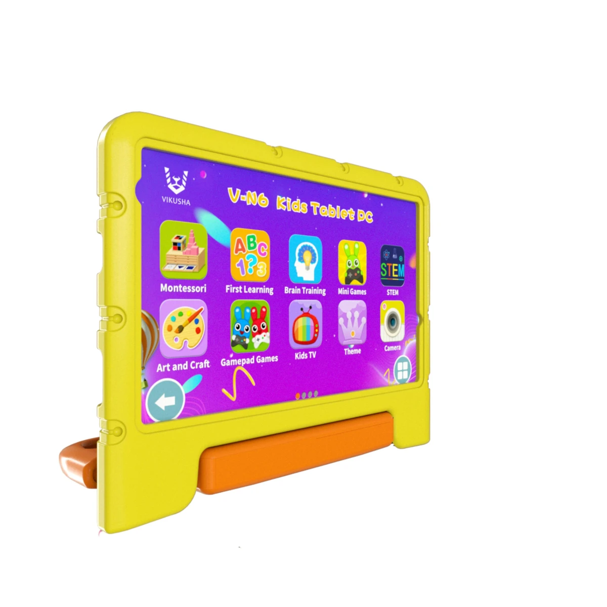 Vikusha Kid's Tablet 4G, 3GB & 64GB, 5000Mah, 8Inch