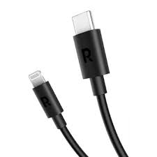 RP-CB1020/RAVPower RP-CB1020 TypeC-Lightning Cable 2m  TPE Black Cable / Black / N/A