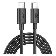 RP-CB1022/RAVPower  Type-C to Type C Cable 2m TPE Type-C / Black / N/A