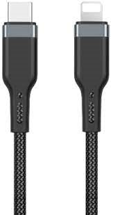 Wiwu Pt04 Platinum Cable Type-C To Lightning 0.3M - Black