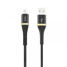 Wiwu Elite Data Cable Ed-102 2.4A Usb To Micro Usb 1.2M - Black