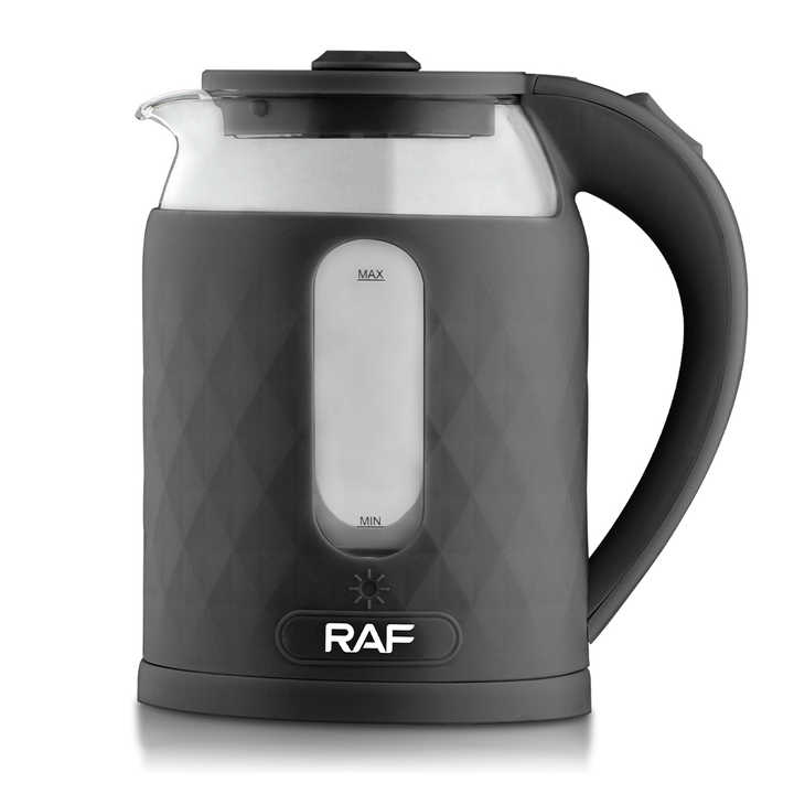 RAF Glass Kettle,2Lit, 2000 Watts