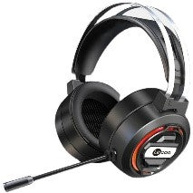 HT401/LECOO GAMING HEADSET WIRED - WITH MIC -103 DB- BLACK BLACK