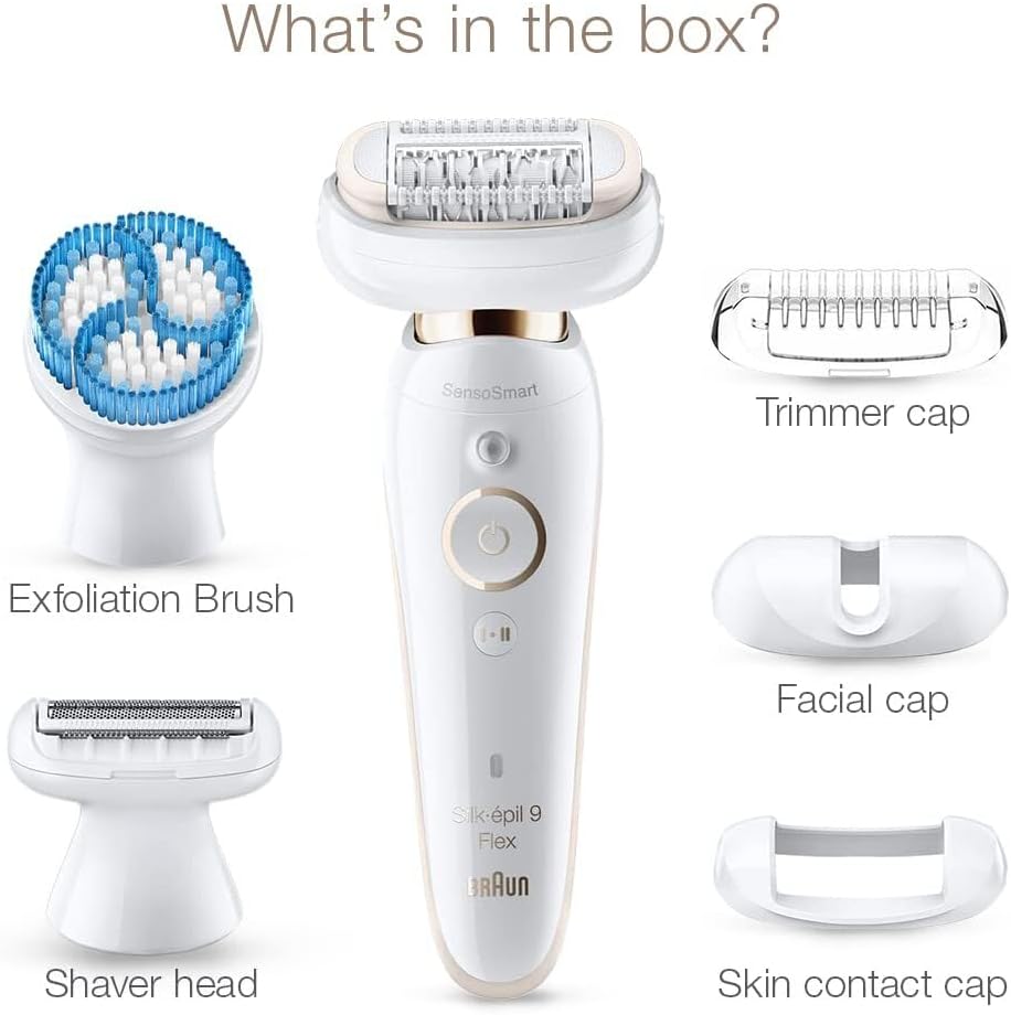 Braun Woman's Braun Silk-épil Series Epilator, 179Gr, White