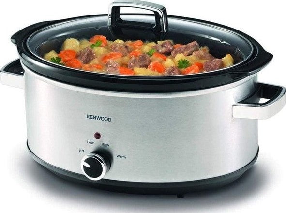 Kenwood Slow Rice Cooker, 6.5Lit, 300Watts, Stainless Steel