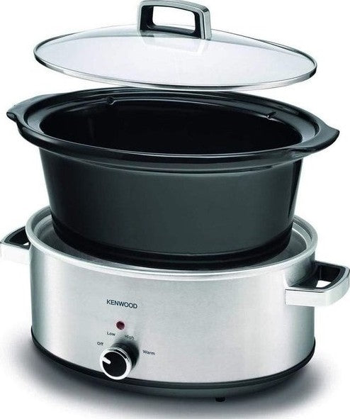 Kenwood Slow Rice Cooker, 6.5Lit, 300Watts, Stainless Steel