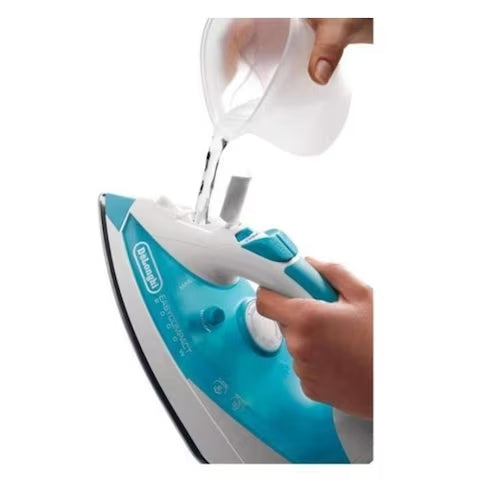 Delonghi Iron | Speeds: 3 | Color: Lightblue | Watt: 18