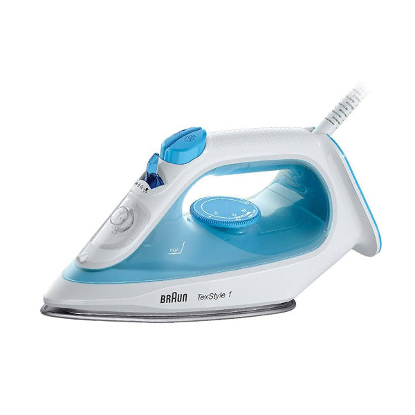 Braun Steam Iron, 2000Watts, Blue Braun Steam Iron, 2000Watts, Blue
