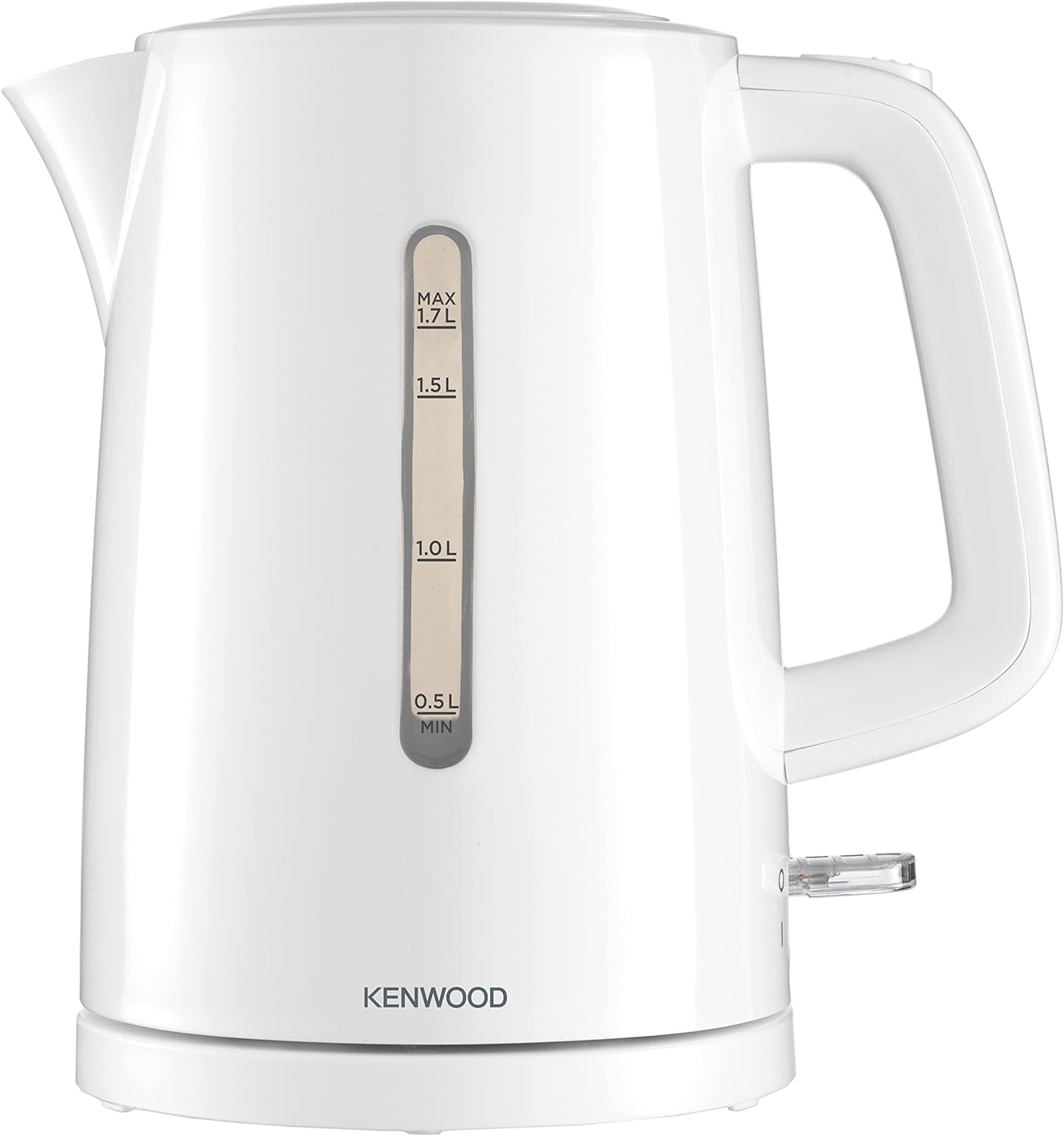 Kenwood Plastic Kettle, 1.7Lit, 2200Watts, White Kenwood Plastic Kettle, 1.7Lit, 2200Watts, White