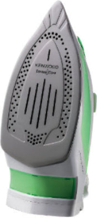 Kenwood Steam Iron Ceramic, 350Ml, 2600Watts, Green / White Kenwood Steam Iron Ceramic, 350Ml, 2600Watts, Green / White