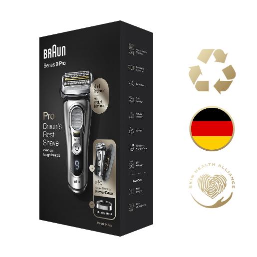 9427s/BRAUN MALE HAIR REMOVAL with a new innovation with a new ProHead professional head SHAVER / WET&DRY