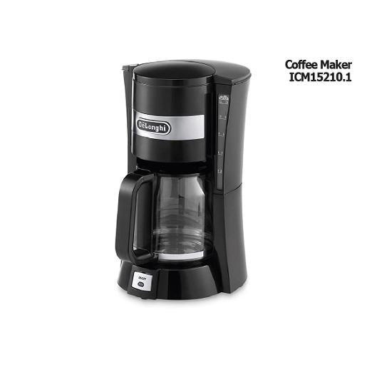 ICM15210.1 /Delonghi Coffee Maker ,900 W, BLACK ,10 cups AMERICAN COFFEE / 10 CUPS