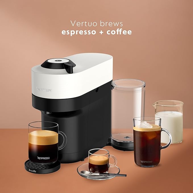 Nespresso Mexico Double Espresso Chiaro Coffee, Black