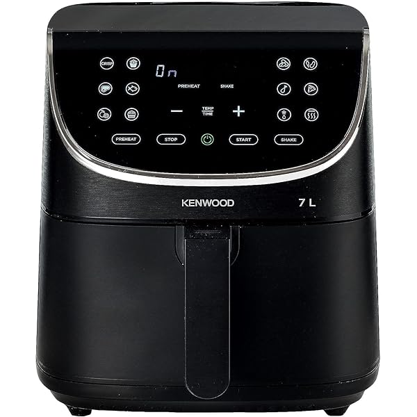 HFP80.000BK / Kenwood Air Fryer Black 1800 watt , 7 LTR , 12 PRE-SET PROGRAMS , Adjustable timer 60