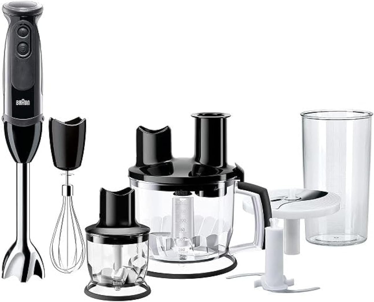 Braun Hand Blender, 1.5Lit, 1000Watts, Black