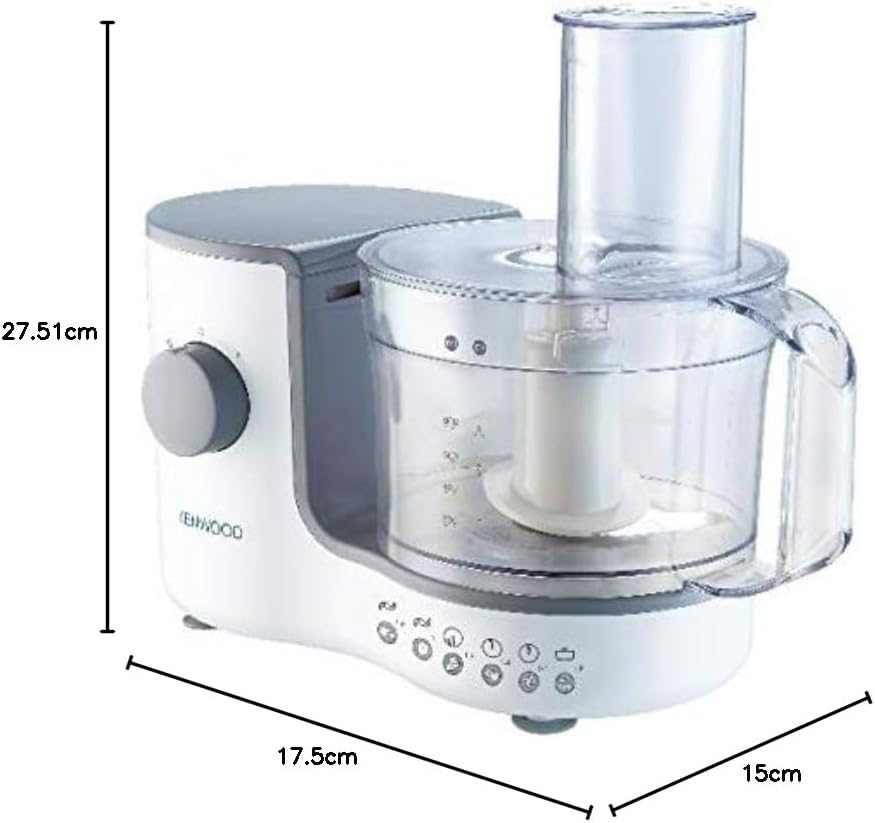 KENWOOD Food Processors 1 Speed, 1.4 Lit, 400 Watts, Silver