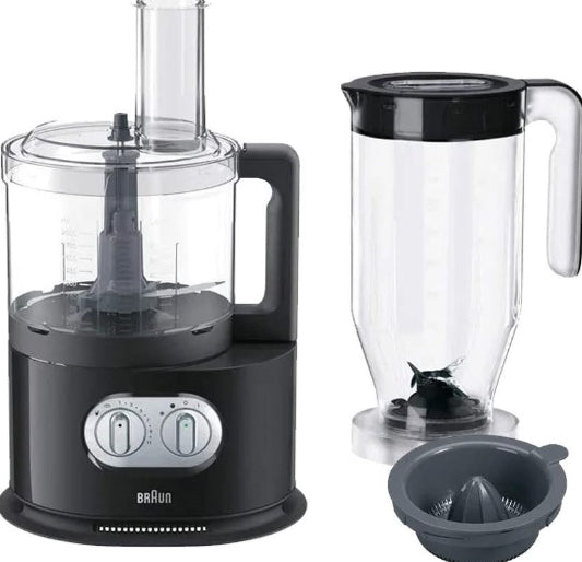 FP5150BK /BRAUN Food processor,1000 W,Black 12 / BLACK