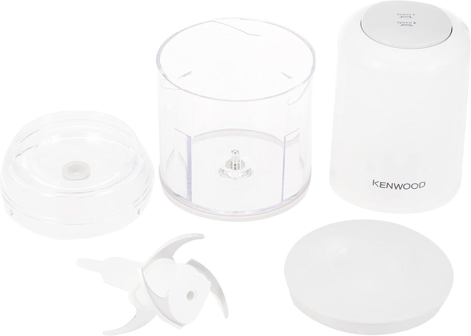 KENWOOD Chopper, 1Jar, 500Ml, 400Watts, White WHGY 1 JAR