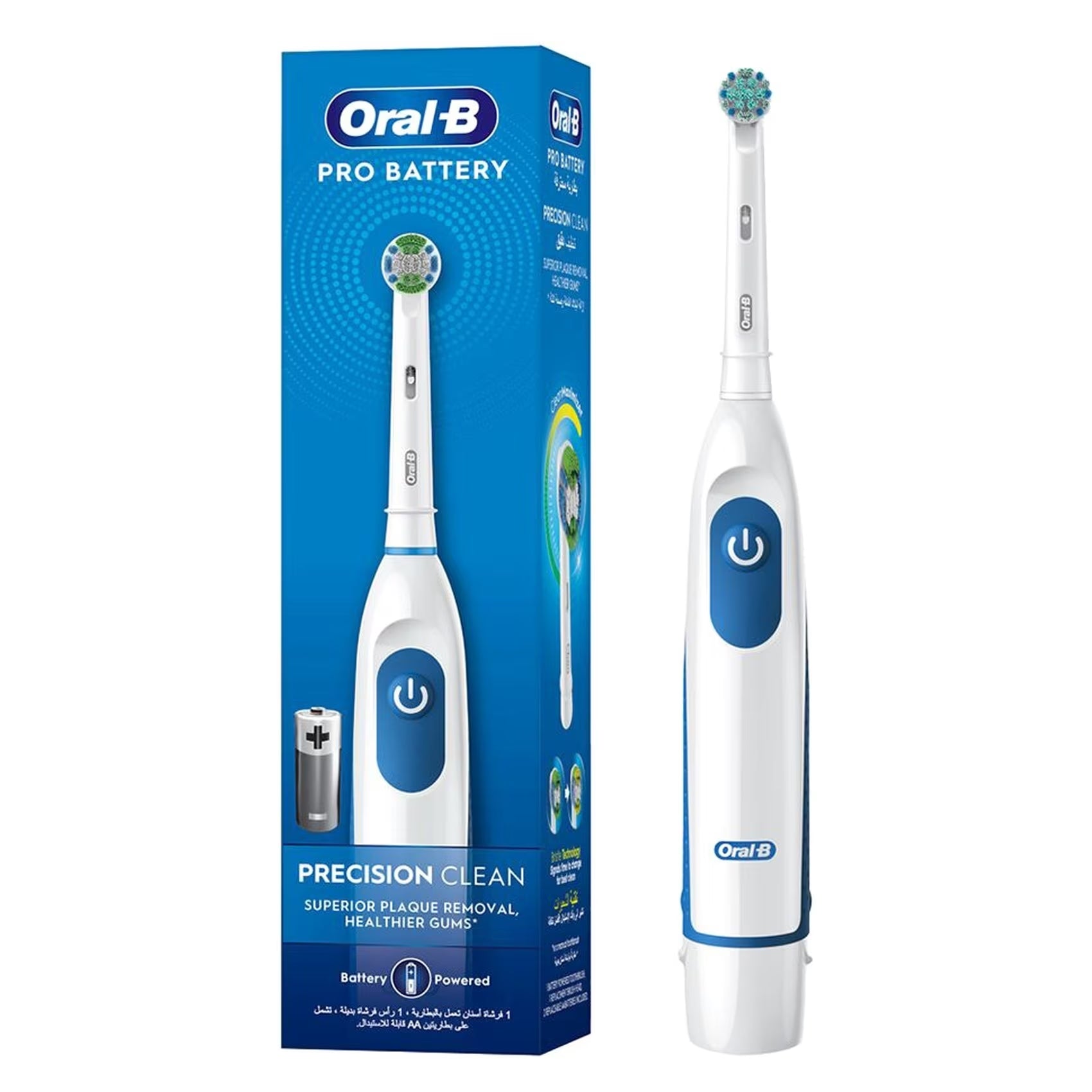 Oral-B Toothbrush, White Oral-B Toothbrush, White