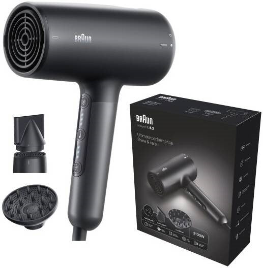 BRAUN Hair Dryer Htdc Dryer Super, Ionic Black BRAUN Hair Dryer Htdc Dryer Super, Ionic Black