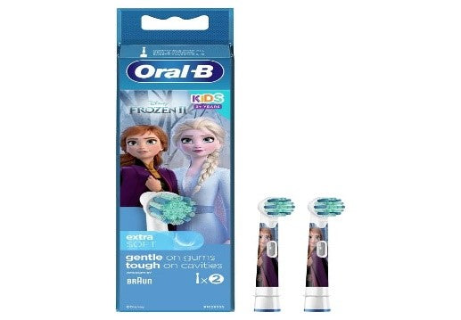 Oral B Brush Set WT Frozen, Includes 2 Brush Heads Oral B Brush Set WT Frozen, Includes 2 Brush Heads