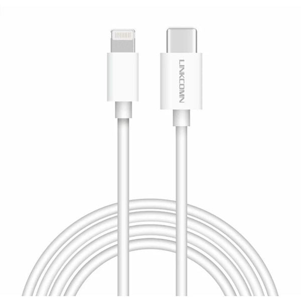 KI 730-White / LINCOMN USB Type C to Lightning Cable, Mfi Certificated, 1m 1 METER