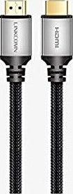 Lincomn Hdmi 2.0 Cable 4K Resolution 3840X2160 @ 60Hz Supported Nylon Braided 2M