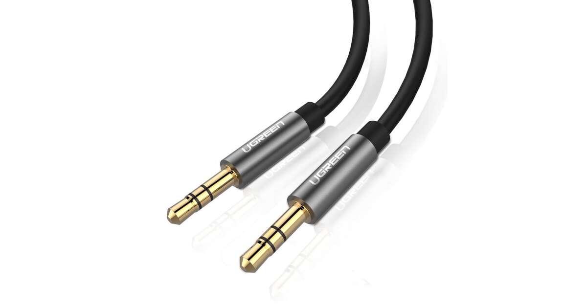 AV119-5m / UGREEN 3.5mm Male to 3.5mm Male Cable 5m (Black)-6957303817375 5 METER