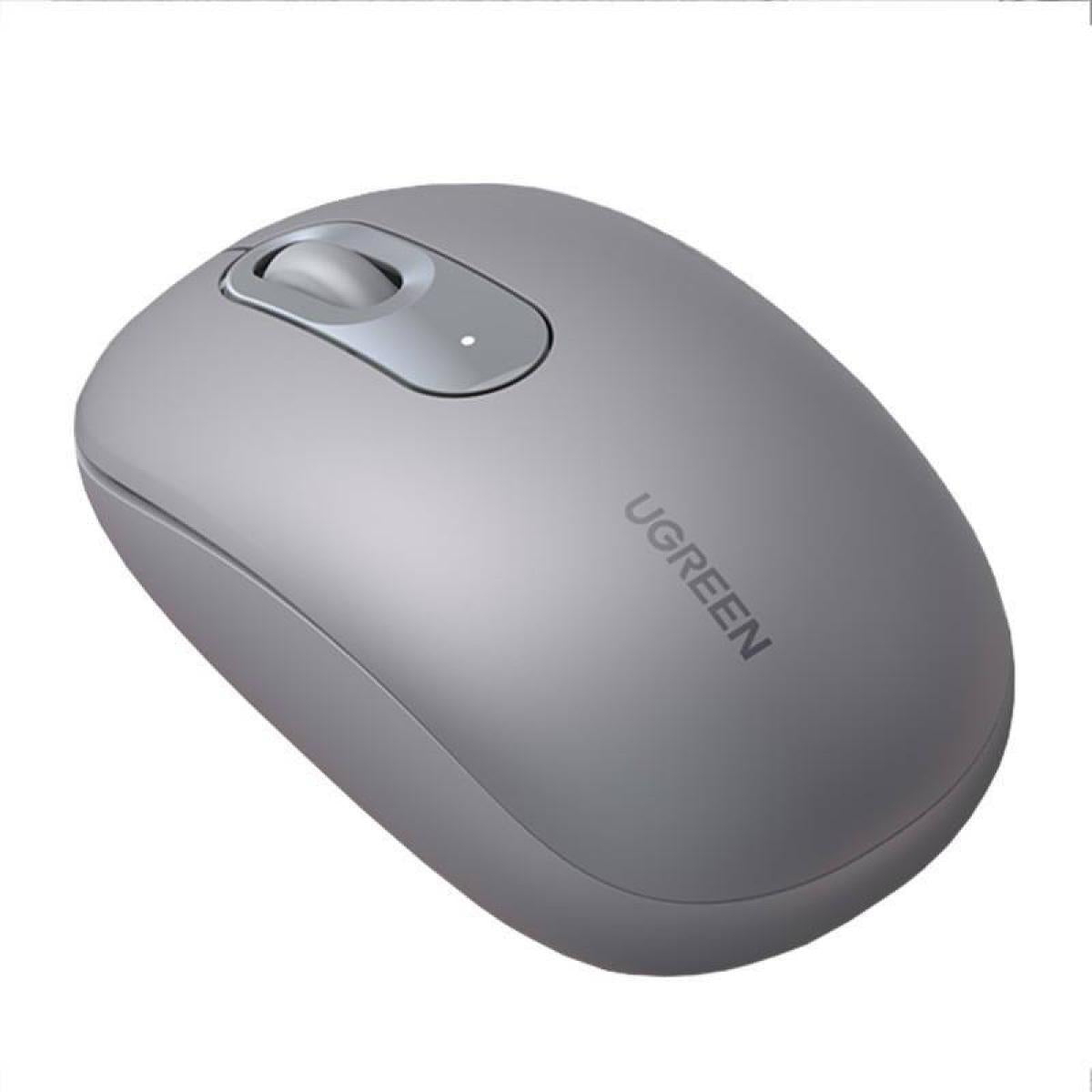 MU105-Gray / UGREEN 2.4G Wireless Mouse (Gray) (AA alkaline battery included)-6957303896691 GREY