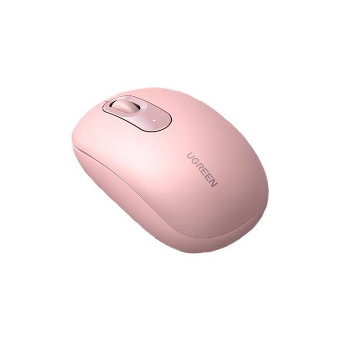 MU105-Pink / UGREEN 2.4G Wireless Mouse (Pink) (AA alkaline battery included)-6957303896868 PINK