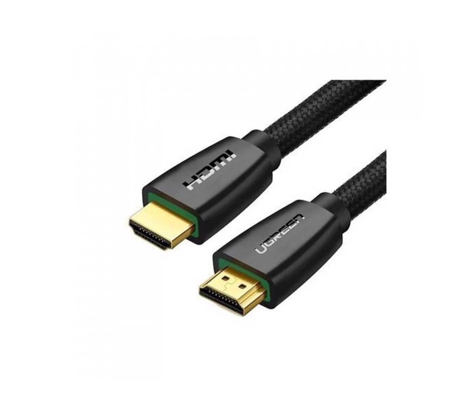 HD118-1.5m / UGREEN High-End HDMI Cable with Nylon Braid 1.5m 4K@60Hz HDMI V2.0 (Black)-695730384409 1 METER