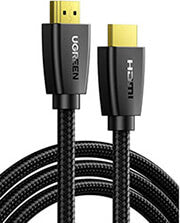 Ugreen High-End Hdmi Cable With Nylon Braid 10M 4K@60Hz Hdmi V2.0 (Black)