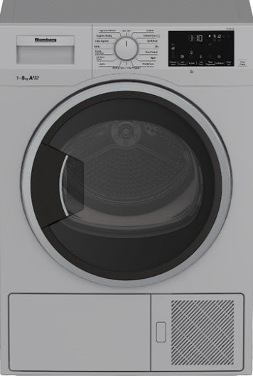 Blomberg Heat Pump Dryer A+++(10%), 8KG, 16Programms, Sliver Blomberg Heat Pump Dryer A+++(10%), 8KG, 16Programms, Sliver