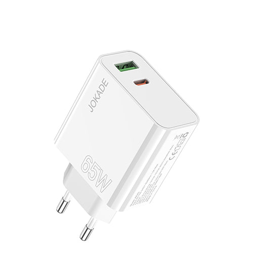 Jokade Wall Charger, 65Watts, White