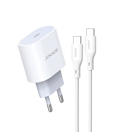 Jokade Wall Charger, 20Watts, White