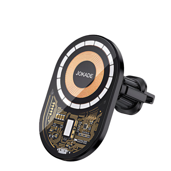 Jokade Magnetic Charger, Air Outlet Car Holder, 15Watts, Black