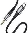 JA106-C/LINGYUE silicone  Digital audio conversion cable (3.5mm-Type C)