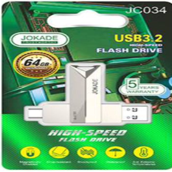 Xinhat Type-C & USB 3.2 High Speed Flash Disk, 64GB