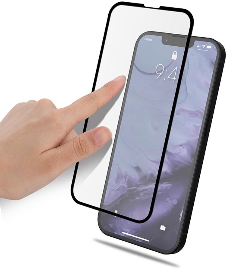 10Min12/Hdmate Lito “HD Plus” Clear full glass screen protector for iphone 13 PRO MAX / 14 PLUS protector / Clear / N/A