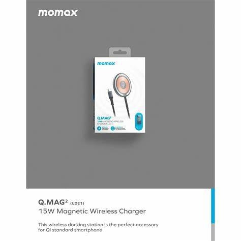 Momax Q.Mag2 15W Magntic Wireless Chargeruniversal Charger