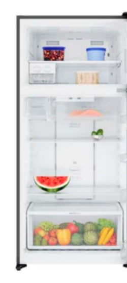 Electrolux Top Mount Refrigerator A+, 502Lit, Black