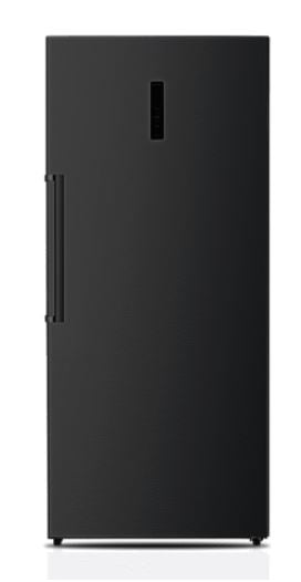 Metalux Top Mount Fridge or Freezer A++, 600Lit, Titanium Grey