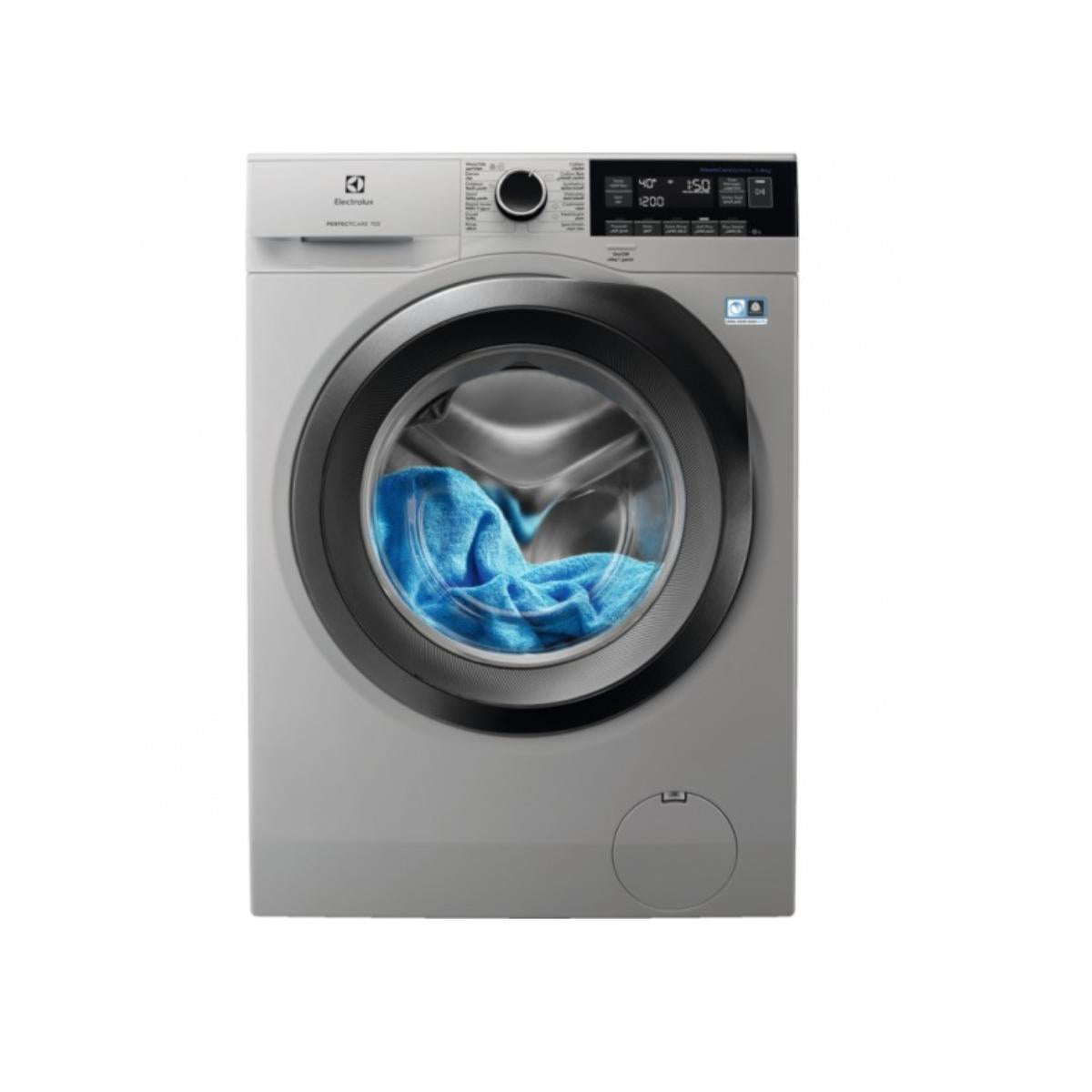 Electrolux Washing Machinea+++ 8 Kg 1400 Rpm Silver