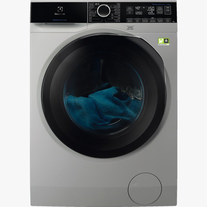 Electrolux Washing Machine Front Load 8Kg 1200 Rpm 13 Programs A+++ Silver Xxl Drum