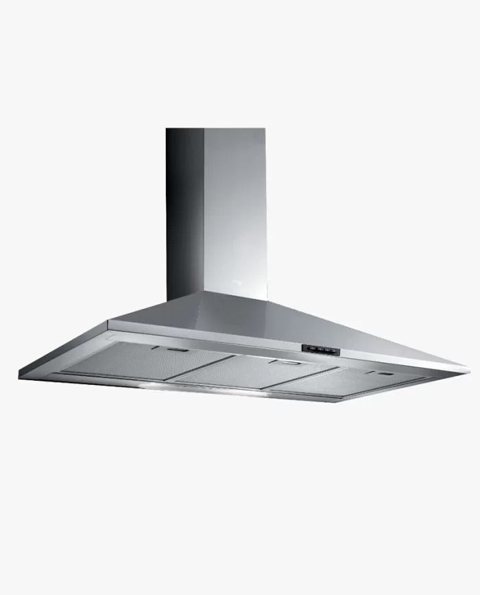 CERTOSA AN/A/90/SS/PB  / turboair 90 cm hood, BLACK, 500 m3 /,  hour 3 speeds, Double fan